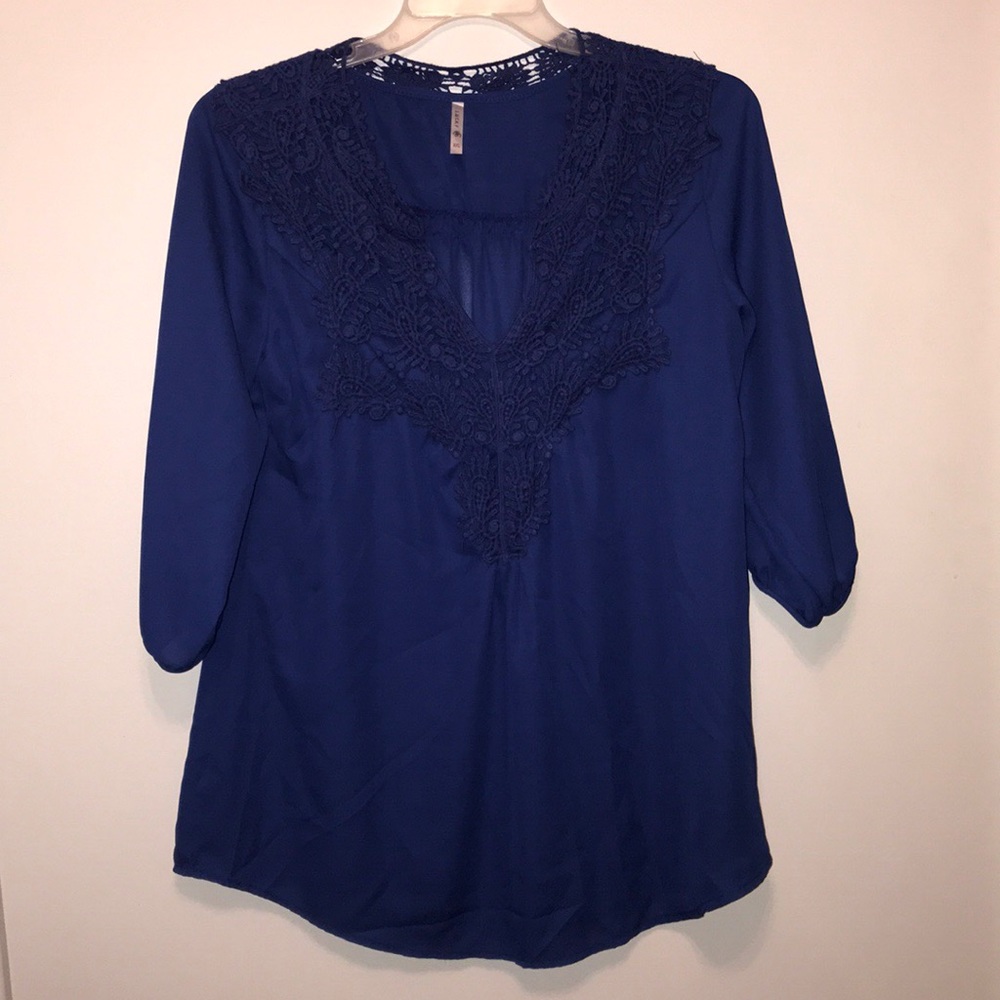 Blue Lucky Blouse